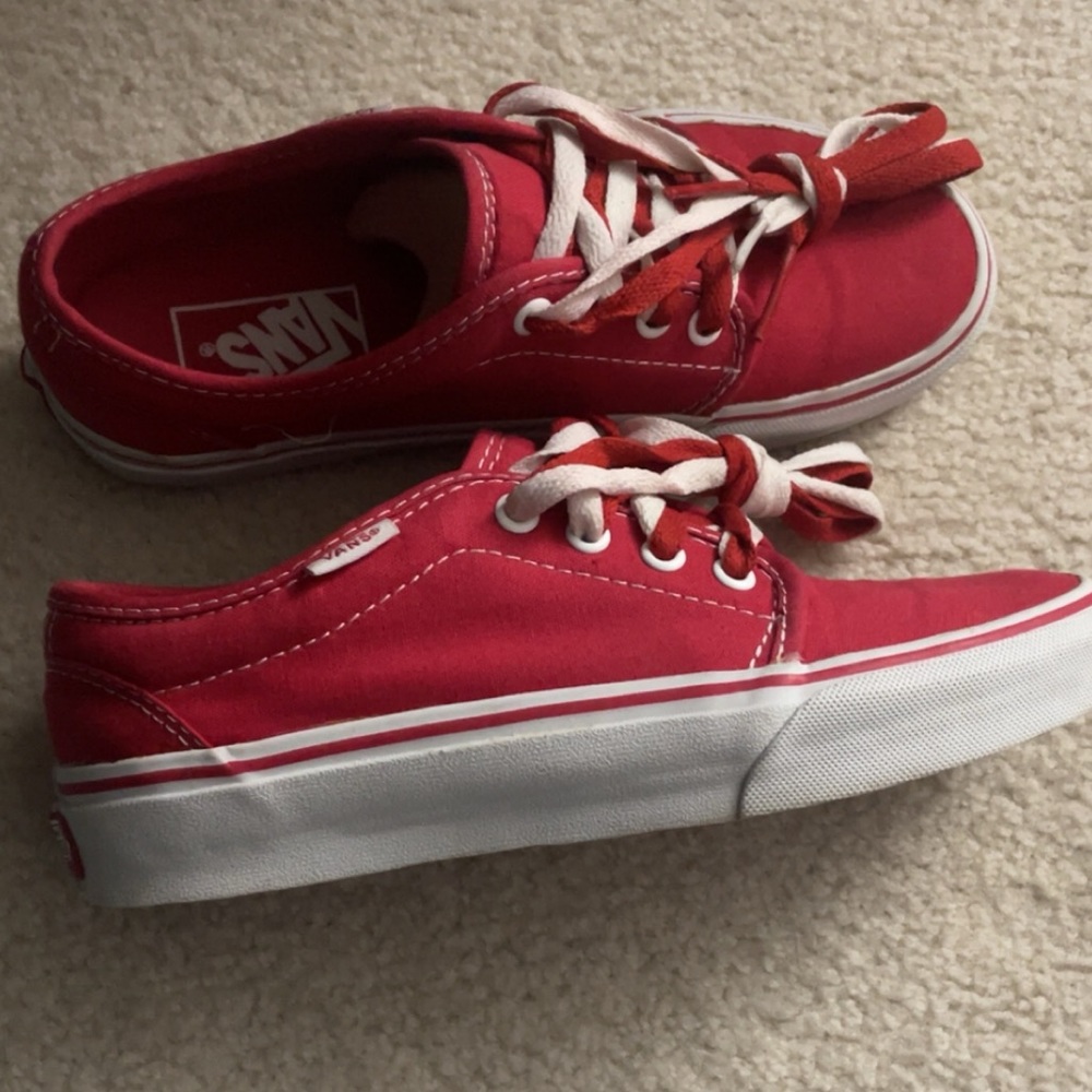 Red Vans - Picture 2 of 6